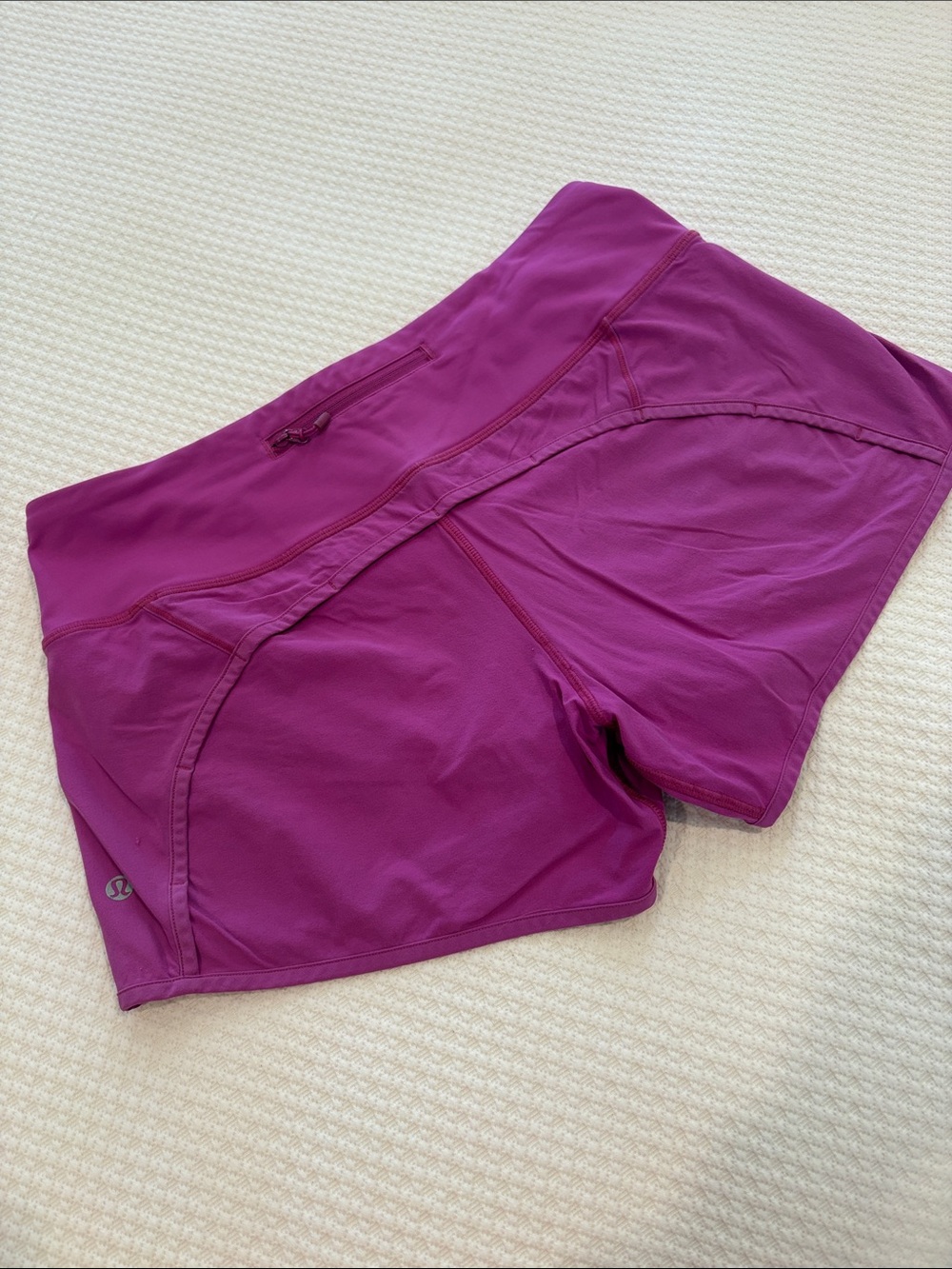 Women's Active Skort Shorts in Magenta - Picture 2 of 5